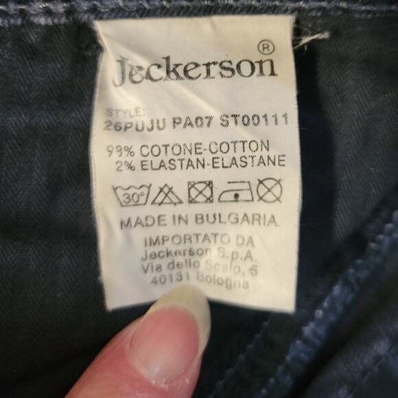 Vintage Y2K Jeckerson Button Fly Skinny Jeans‎ Women's 30 90's Retro Funky - Picture 8 of 12